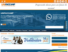 Tablet Screenshot of faccamp.br